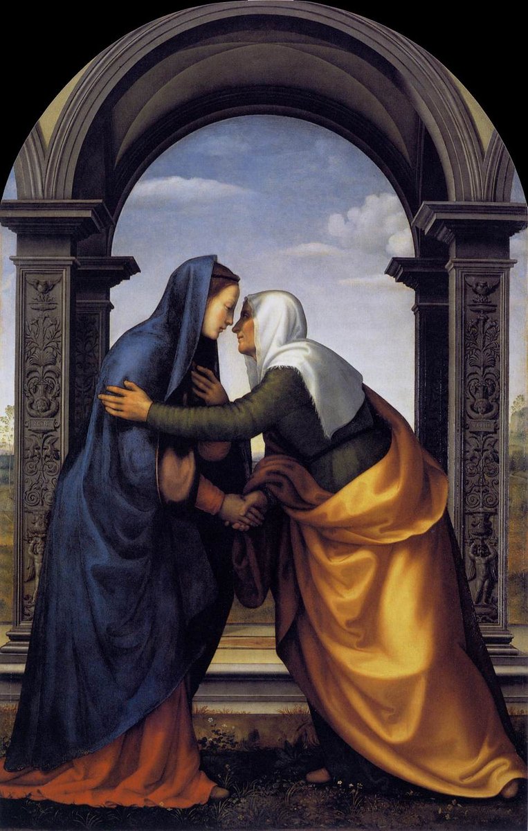 Visitation by Mariotto Albertinelli