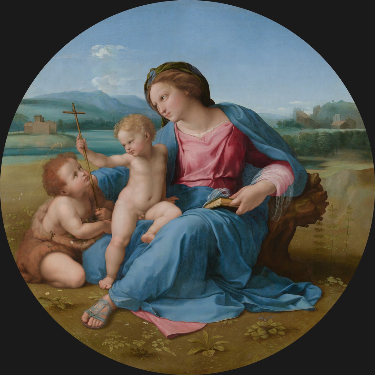 The Alba Madonna by Raphael