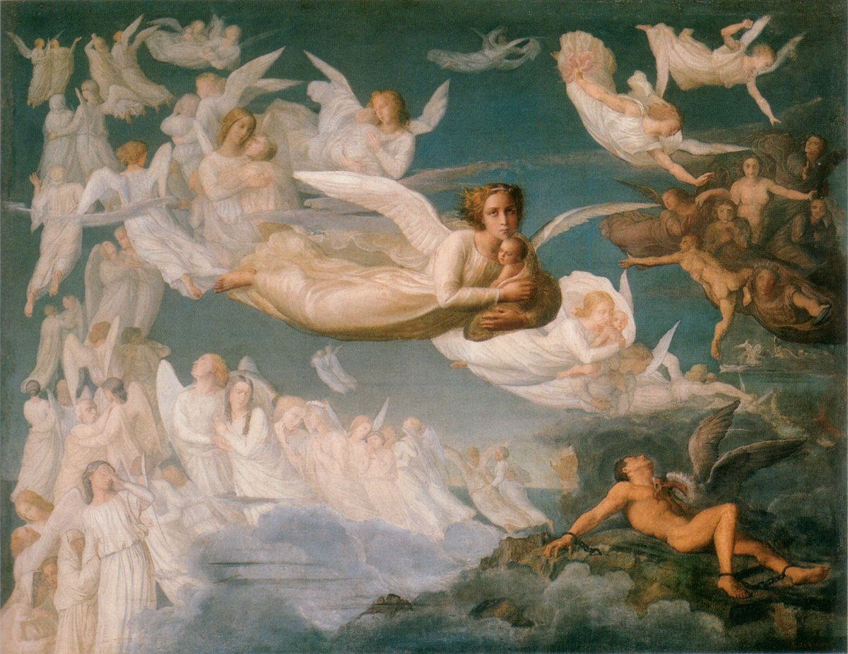 Le Passage des âmes (The Poem of the Soul) by Louis Janmot