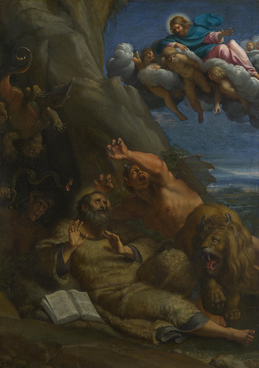 The Temptation of St Anthony Abbot by Annibale Carracci