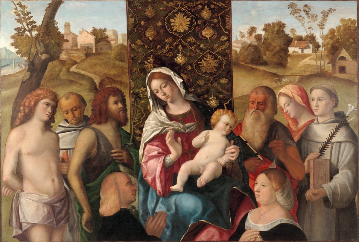 Madonna and Child with Saints by Cima da Conegliano