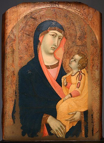 Madonna and Child by Pietro Lorenzetti
