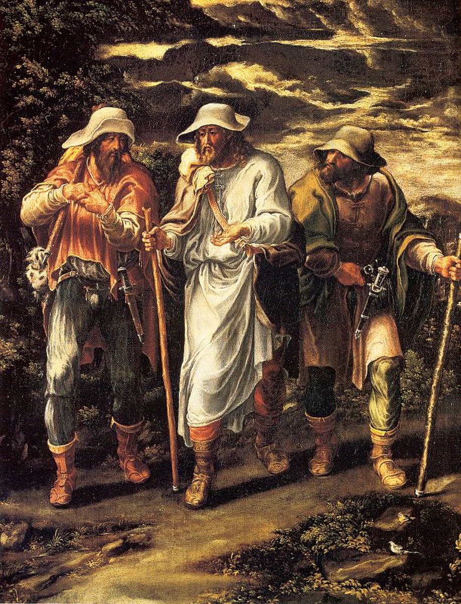 Camino de Emaús by Lelio Orsi