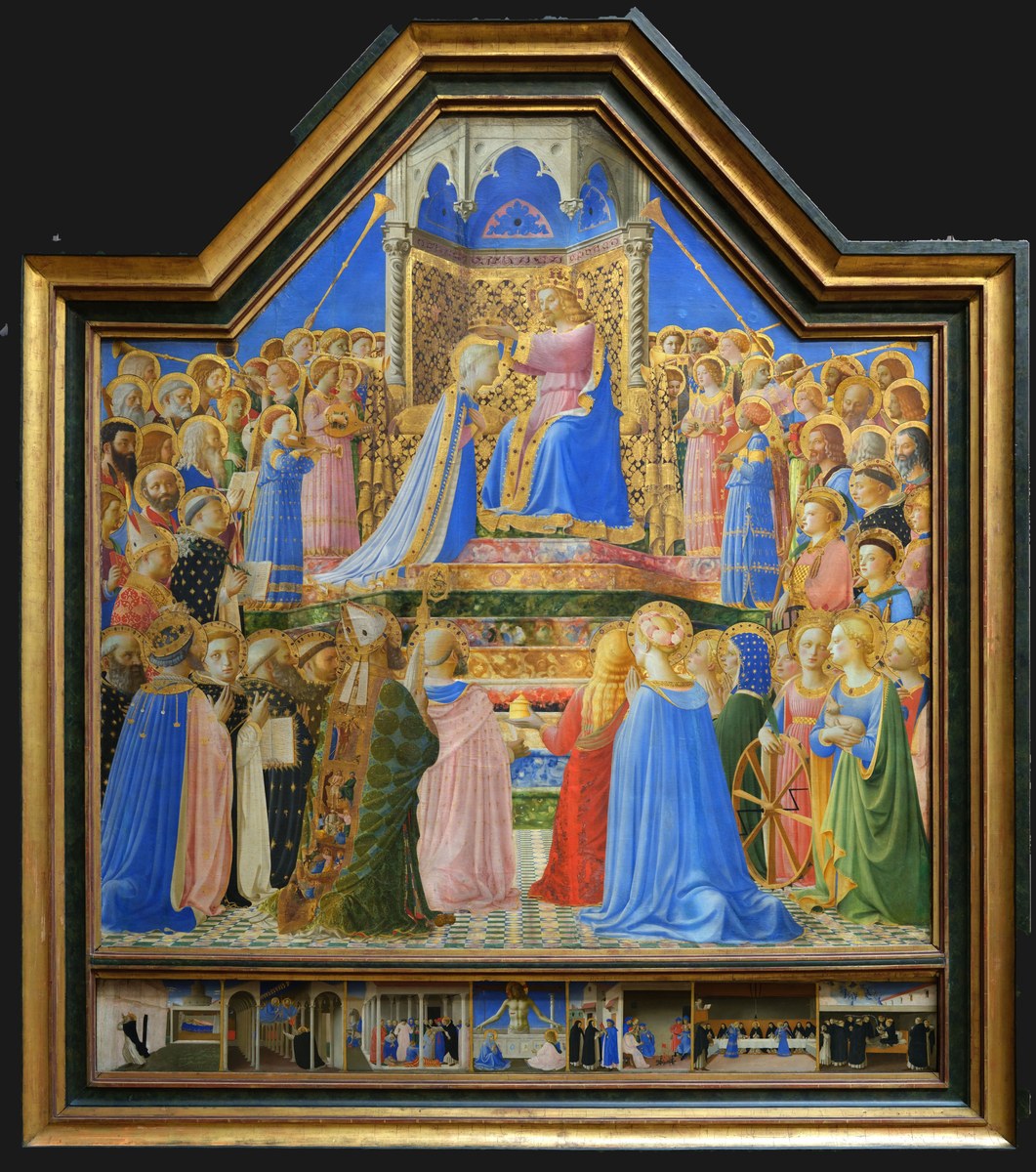 The Coronation of the Virgin by Fra Angelico