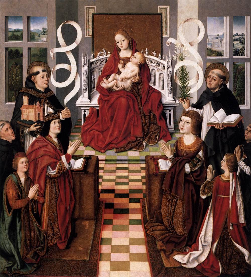 Madonna of the Catholic Kings by Fernando Gallego
