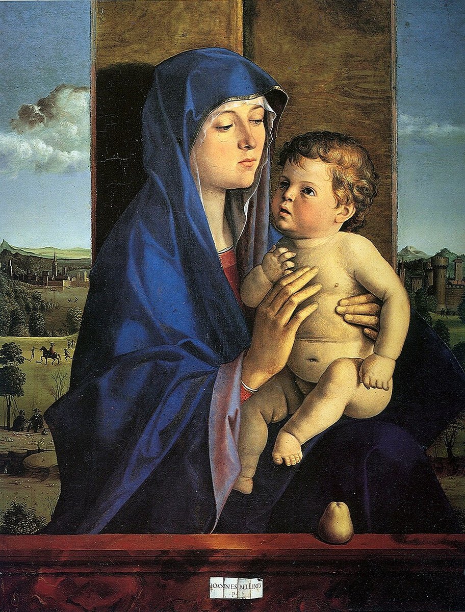Madonna of the Pear by Giovanni Bellini