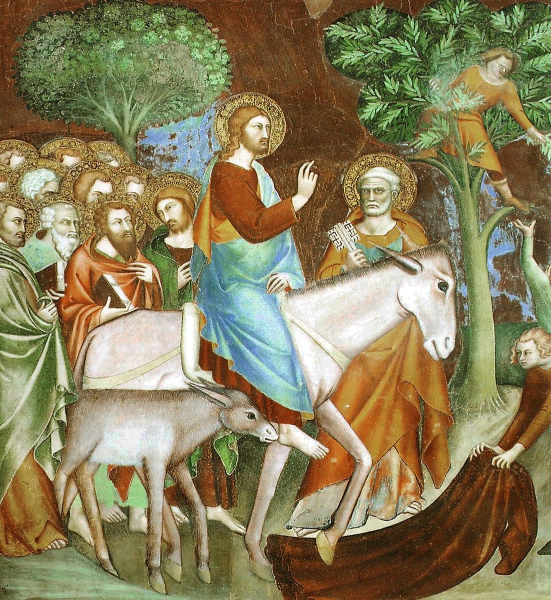 Entry of Christ into Jerusalem by Lippo Memmi