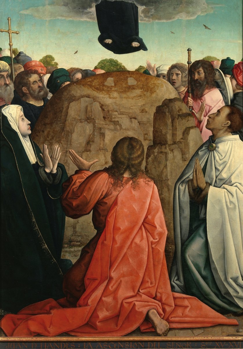 La Ascensión by Juan de Flandes
